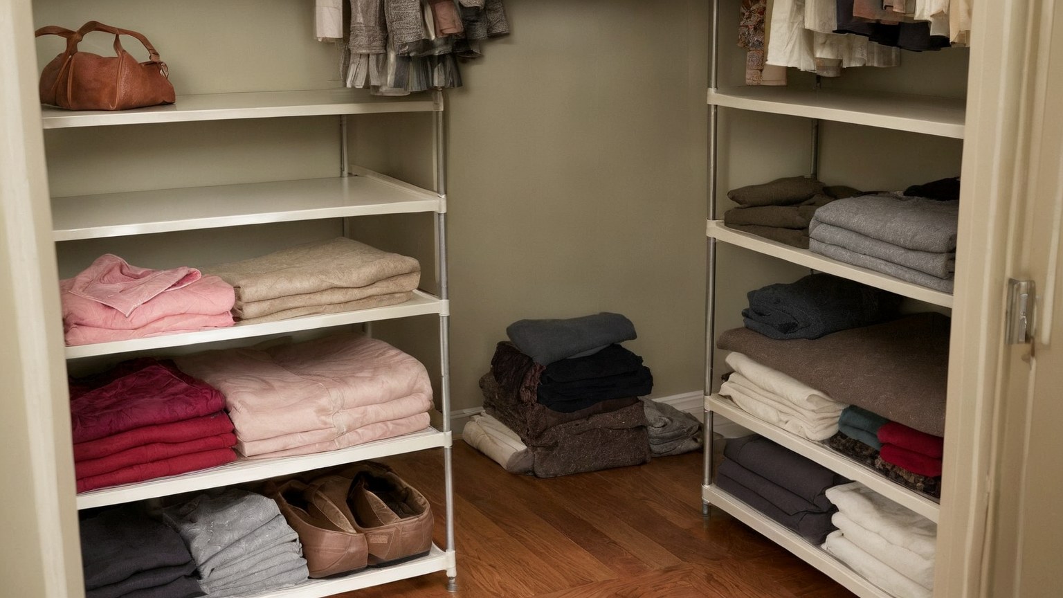 Spaced hangers and airflow gaps