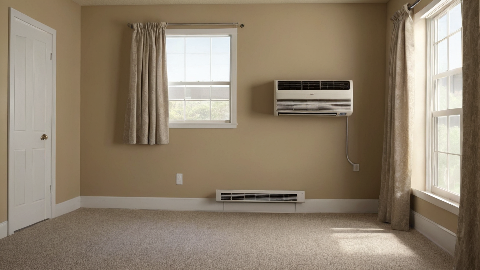 move-out friendly cooling setup