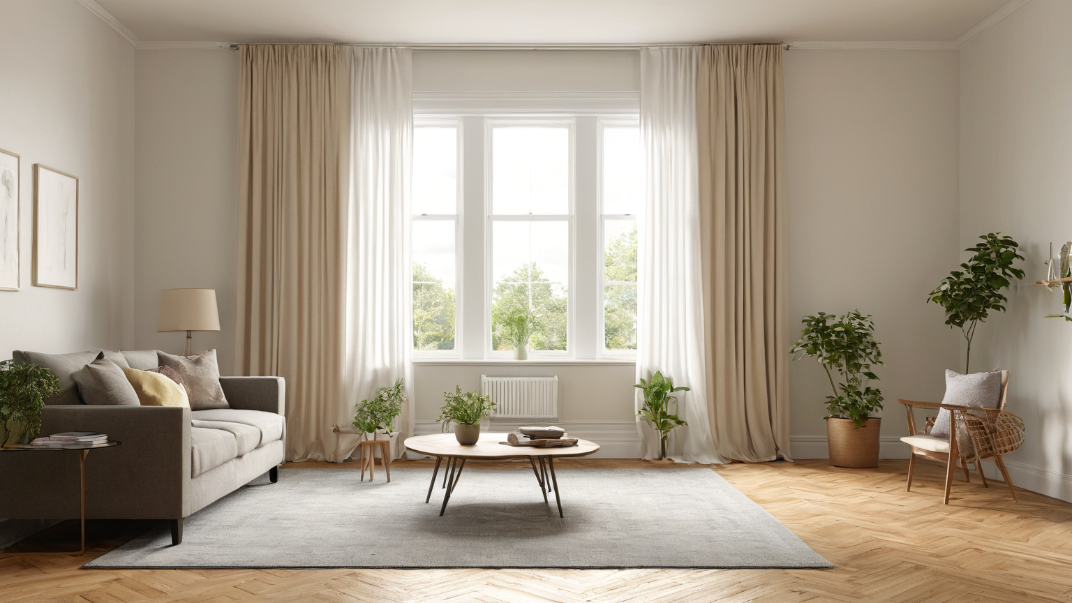 Curtains and airflow path