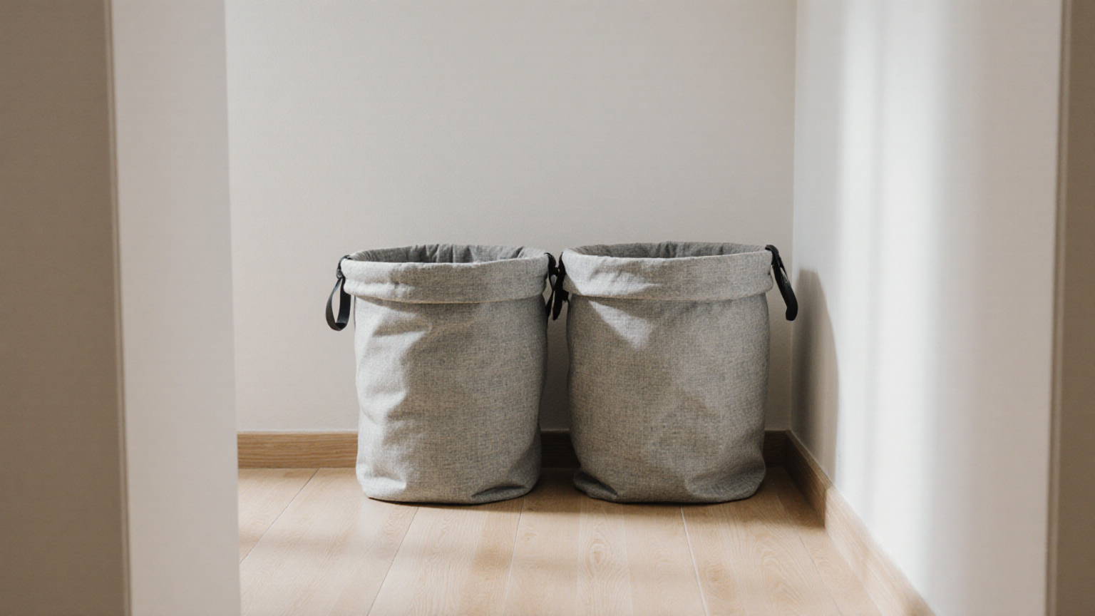 Renter Laundry Hamper Corner Layout: Airflow, Sorting, and Clear Floor Space